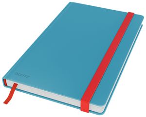 Leitz Cosy notitieboek met harde kaft, voor ft A5, gelijnd, blauw