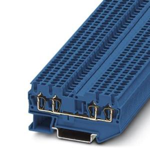 ST 1,5-QUATTRO BU  - Feed-through terminal block 4,2mm 17,5A ST 1,5-QUATTRO BU