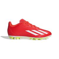 adidas X Crazyfast Club Gras / Kunstgras Voetbalschoenen (MG) Kids Felrood Wit Geel - thumbnail