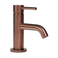 Fonteinkraan Blue Label Brondby | Opbouw | Koudwater kraan | Laag model | Eengreeps | Geborsteld brons