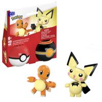MEGA Construx Pokémon Charmander en Pichu speelfigurenset