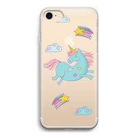 Vliegende eenhoorn: iPhone 7 Transparant Hoesje