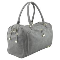 Isoki verzorgingstas double zip satchel Stone Maat - thumbnail