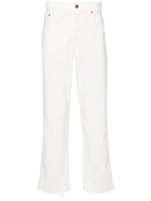 Lanvin jean à coupe droite - Blanc