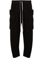 Rick Owens DRKSHDW pantalon de jogging court à poches cargo - Noir - thumbnail