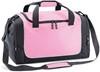 Quadra QS77 Teamwear Locker Bag - Classic Pink/Graphite Grey/White - 47 x 30 x 27 cm