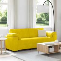 3-zitsbank Geel 178 cm Fluweel