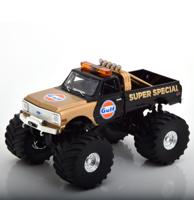 Chevrolet K-10 “Gulf Super Special” Monster Truck 1971 Black/Gold 1:43 Chevrolet K-10 “Gulf Super Special” Monster Truck 1971 Black/Gold 1:43