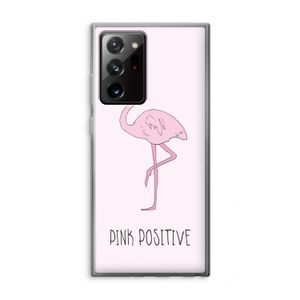 Pink positive: Samsung Galaxy Note 20 Ultra / Note 20 Ultra 5G Transparant Hoesje