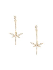 Anapsara boucles d'oreilles en or 18ct orné de diamants