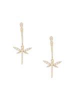 Anapsara boucles d'oreilles en or 18ct orné de diamants