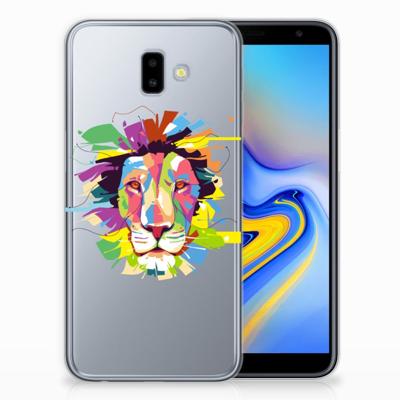 Samsung Galaxy J6 Plus (2018) Telefoonhoesje met Naam Lion Color Samsung Galaxy J6 Plus (2018) Telefoonhoesje met Naam Lion Color