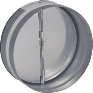 NEDC terugsl klp rond luchtkan, staal gecoat, nom. diam 150mm