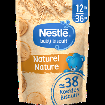Nestle Baby Biscuit Naturel 12m/36m 180 g bij Jumbo