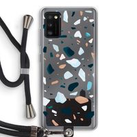 Terrazzo N°13: Samsung Galaxy A41 Transparant Hoesje met koord