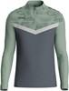 JAKO 8624K Ziptop Iconic Kids - Anthra Light/Mintgroen/Zachtgrijs - 128 JAKO 8624K Ziptop Iconic Kids - Anthra Light/Mintgroen/Zachtgrijs - 128