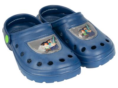 Lizenz Kinder clogs Minecraft (Marineblauw, 29/30)