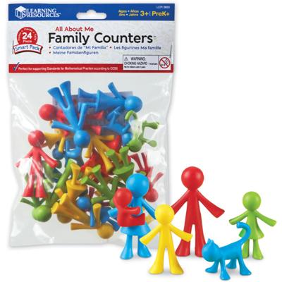 Learning Resources All About Me Familie Opstelling 24 stuks