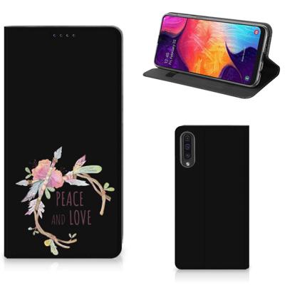 Samsung Galaxy A50 Magnet Case Boho Text