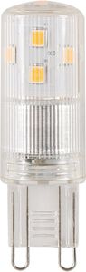 Integral LED spot G9 fitting, dimbaar, 2.700 K, 2,7 W, 300 lumen