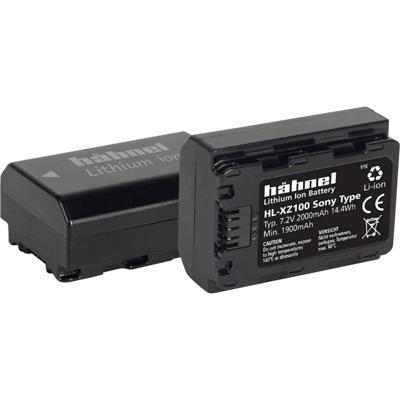 Hähnel Fototechnik HL-XZ100 Camera-accu Vervangt originele accu NP-FZ100 7.2 V 2000 mAh