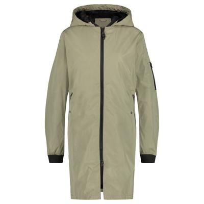AGU Long Bomber Regenjas Urban Outdoor Dames - Groen - L - Waterdicht