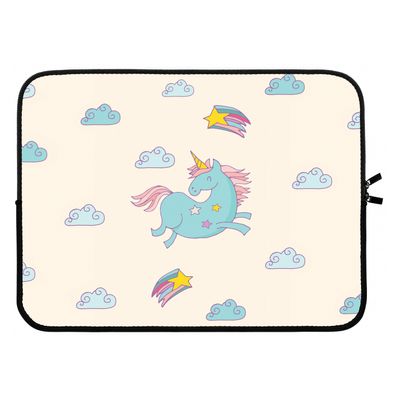 Vliegende eenhoorn: Laptop sleeve 15 inch
