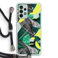 Fantasie jungle: Samsung Galaxy A52s 5G Transparant Hoesje met koord