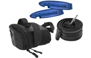 Schwalbe - Tourfiets Zadeltas 28 Inch inclusief Binnenband Nr 17 en 2 Bandenlichters