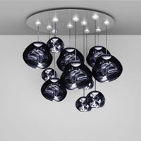 Tom Dixon Melt Mega LED Hanglamp - Smoke