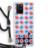 Klaproosjes: Samsung Galaxy S10 Lite Transparant Hoesje met koord