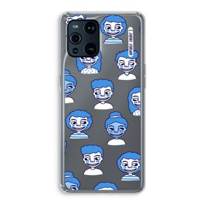 Gezichtjes: Oppo Find X3 Pro Transparant Hoesje