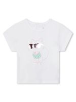 Karl Lagerfeld Kids survêtement à logo imprimé - Rose - thumbnail