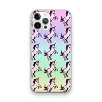 Musketon Unicorn: iPhone 12 Pro Max Transparant Hoesje