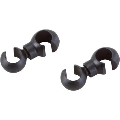 Elvedes roteerhaken 4,3-5mm PVC zwart (4x) CP2015141