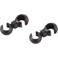 Elvedes roteerhaken 4,3-5mm PVC zwart (4x) CP2015141