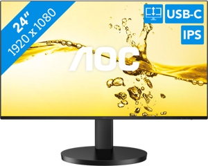 AOC B3 24B3CF2 LED display 60,5 cm (23.8") 1920 x 1080 Pixels Full HD Zwart