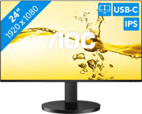 AOC B3 24B3CF2 LED display 60,5 cm (23.8") 1920 x 1080 Pixels Full HD Zwart - thumbnail