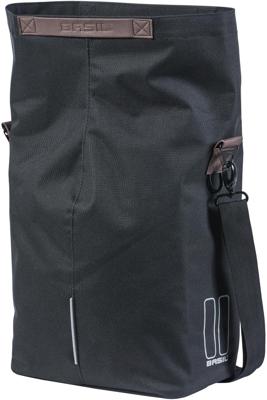 Basil city shopper - fietsshopper zwart 14-16l