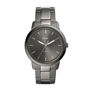 Horlogeband Fossil FS5459 Staal Antracietgrijs 22mm