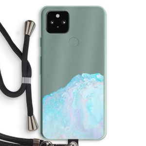 Fantasie pastel: Pixel 5a 5G Transparant Hoesje met koord