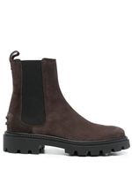 Tod's bottines en daim - Marron