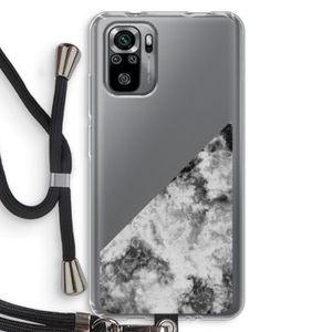 Onweer: Xiaomi Redmi Note 10S Transparant Hoesje met koord