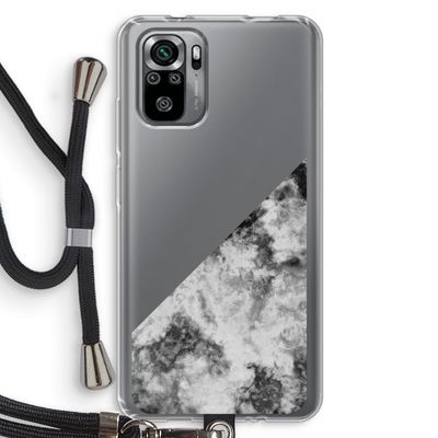 Onweer: Xiaomi Redmi Note 10S Transparant Hoesje met koord