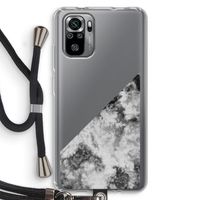 Onweer: Xiaomi Redmi Note 10S Transparant Hoesje met koord