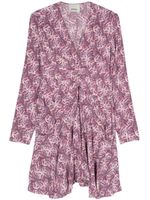 ISABEL MARANT robe Usmara à coupe courte - Violet - thumbnail