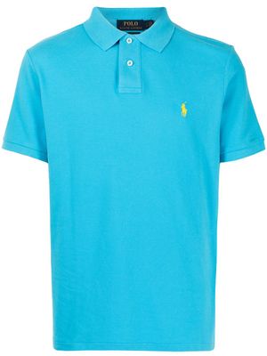 Polo Ralph Lauren polo à logo brodé - Bleu