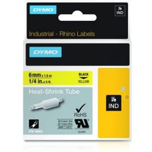 DYMO 6mm RhinoPRO Heat shrink tubes