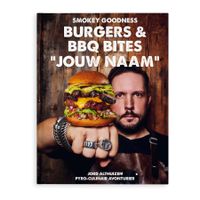 Burgers & BBQ Bites kookboek met naam en foto - Hardcover