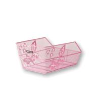 Basil cento s fm - fietsmand - achterop - klein - inclusief bevestigingsmateriaal - roze